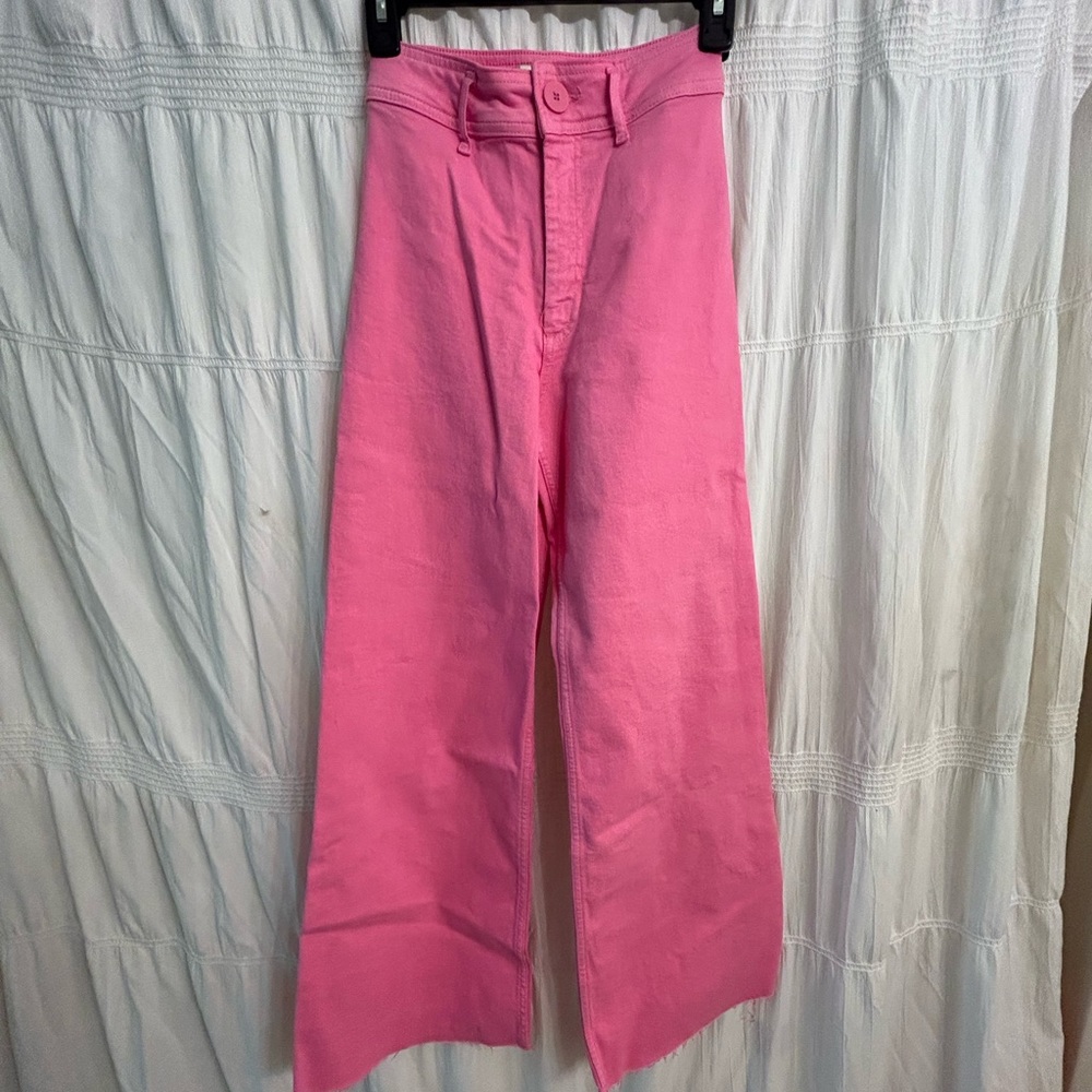 Zara Vibrant Pink Trousers